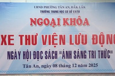 HOẠT ĐỘNG NGÀY HỘI ĐỌC SÁCH THÁNG 12.2025