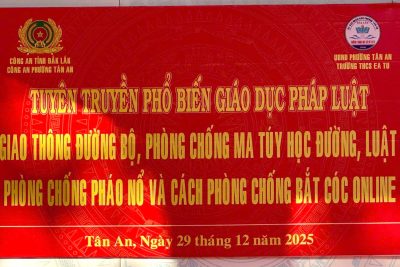 TUYÊN TRUYỀN AN TOÀN GIAO THÔNG, PHÁO NỔ, LỪA ĐẢO BẮT CÓC ONLINE