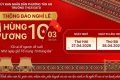 LỊCH NGHỈ LỄ GIỖ TỔ HÙNG VƯƠNG